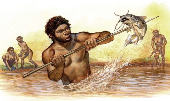 Mesolithic fisher