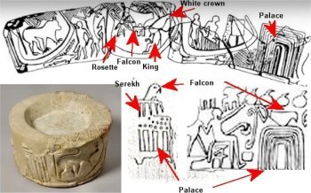 Depictions on the Qustul Incense Burner