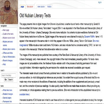 Old Nubian Literary Texts