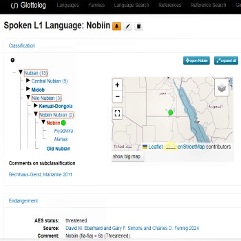 Reference Nobiin-Fadija-Mahas