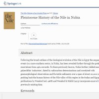 Pleistocene history