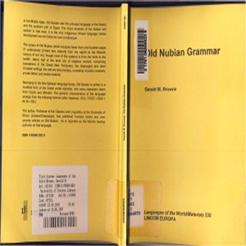 Old Nubian Grammar